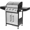 Teesa TSA0251 Plynový gril 5007 MASTER, 5 horákov, 12 kW, čierno-strieborný