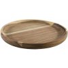 Kinekus Podnos drevený akácia, priemer 24x2cm