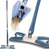 PLOCHÝ MOP SKLADACÍ ŽMÝKACÍ OTOČNÝ SO ŽMÝKAČOM TWIST MOTÝLIK + NÁHRADNÁ HLAVICA