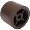 Zarážka na dvere Ø 29,5x25 mm hnedá