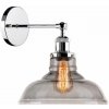 Altavola Design New York Loft nástenná lampa 1x40 W chrómová-dymová LA040/W_smoky_chrom