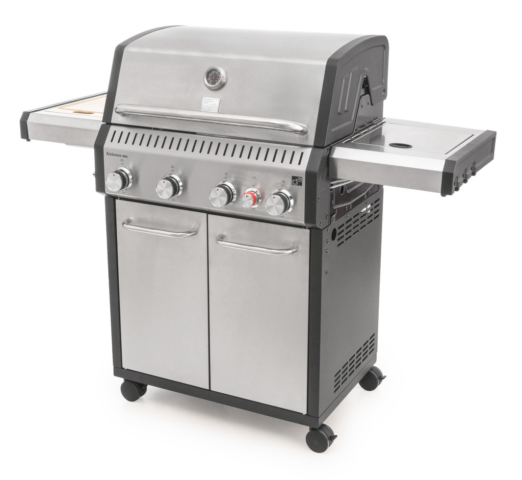 G21 Alabama Silver BBQ Premium Line, 5 hořáků + zdarma redukční ventil GAH-BBQ4ALAB-SV