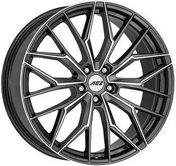 AEZ Porto 9x19 5x108 ET53 metallic grey polished