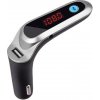 TFY 7217 CAR S7 FM Transmitter Bluetooth, digitálny displej, čierno-strieborný