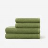 Goldea bavlnený froté olivový 50 x 100 cm