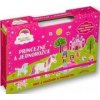 Princezné a jednorožce- Box s knižkou a magnetmi