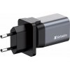 VERBATIM GaN Nabíječka do sítě GNC-35, 35W, 1x USB-C, 1x USB (32200)