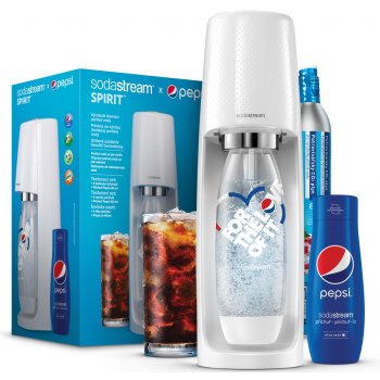 SodaStream Spirit White Pepsi MegaPack