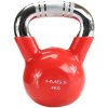 HMS KTC Kettlebell s chrómovaným úchopy 10 KG