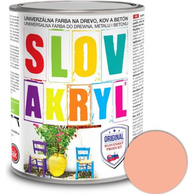 Slovlak Slovakryl 0,75 kg ružový