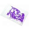 Lepené dávkovacie ihly s nerezovou kanylou 25,4mm purpurová 21G 50ks