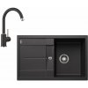 Blanco Set drezu Metra 45 S a batérie Mida, antracit/antracit SET 09-B 25 MIDA ant