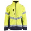 Blåkläder AB 4760 Funkční bunda ve vysoce viditelné barvě Žlutá/námornická modrá