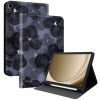 VSETKONAMOBIL 133261 ART Zaklápacie puzdro pre Samsung Galaxy Tab A9+ / Galaxy Tab A11+ INK BLUE FLOWER