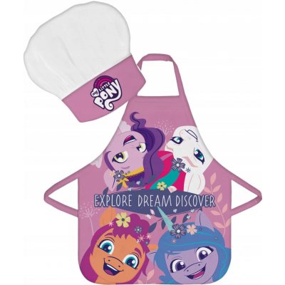 BrandMac Detská zástera s kuchárskou čiapkou My Little Pony