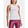 Under Armour Dámske tielko Live Sportstyle Graphic Tank Biela XS