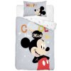 DETEXPOL Obliečky do postieľky Mickey Cool Grey, 135x100 cm