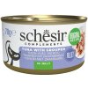 SCHESIR Tuna with grouper in jelly - mokré krmivo pro kočky - 70g