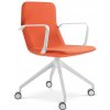 LD SEATING Konferenčná stolička FLEXI LIGHT CHL BR F95-WH