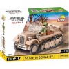 Cobi 2273 World War II Nemecké polopásové vozidlo Sd.Kfz10 DEMAG D7