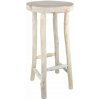 Barová stolička z teakového dreva v prírodnej farbe 75 cm Suar/Teak - Ego Dekor