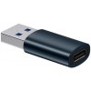 Baseus Series Mini USB 3.1 OTG na USB typu C modrý (ZJJQ000103)