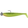 Fox Rage Bulk Loaded Zander Pro Shads UV Lemon Tiger 7,5cm 1/0 5gr Plastová Nástraha