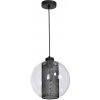 Luminex | Luster FUNA 1xE27/60W/230V čierna | LU8256