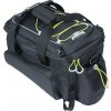 Taška na nosič Basil Miles XL Pro čierna limetka, 9-36 l