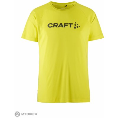 Craft CORE Essence Logo tričko žltá