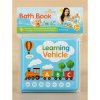 Detská kniha do kúpeľa – Learning Wehicle (15 × 15 × 2,5 cm)