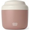 Termobox na jedlo Monbento Element - Pink moka uni