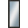 DANTIK - Zrkadlo v rámu, rozmer s rámom 60x140 cm z lišty PRAHA čierna (2753)