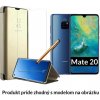 Otváracie Púzdro Luxria Clear View pre Huawei - Zlaté pre Huawei: Mate 20