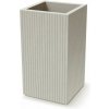 Prosperplast Kvetináč CORO SQUARE HIGH 40 cm – pieskový