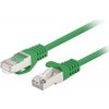 Patchcord Cat. 6 ftp 0,5 m 10-pack flke prošel zelenou