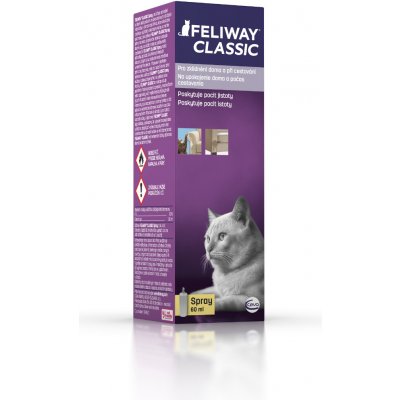 Feliway Classic sprej pre mačky, 60 ml