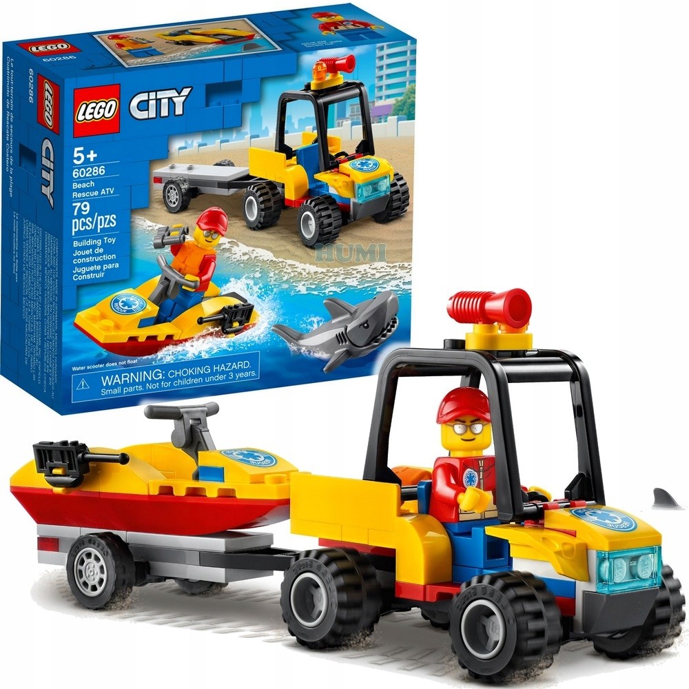 LEGO® City 60286 Záchranná plážová štvorkolka od 10,37 € - Heureka.sk