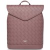 Vuch Dámsky batoh Joanna Intrecciato Dusty Pink