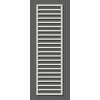 Zehnder Subway SUBI-150-045 1550 mm x 450 mm nehrdzavejúca oceľ