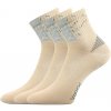 VoXX® Codex Unisex športové ponožky - 3 páry BM000000559300107709 béžová 35-38 (23-25)