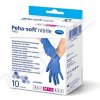 Rukavice vyš.Peha-soft NITRILE FINO M 10 ks