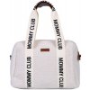 Prebaľovacia taška Mommy Club Signature Teddy Off White