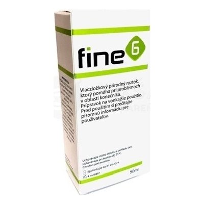 Fine6 Olej na hemoroidy 50 ml olej