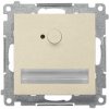 LED Orientačné osvetlenie so senzorom 230V/0,93W/5900K šampanská matná SIMON55 (Simon)