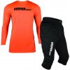 KEEPERsport | KEEPERSport GK-TRAINING L/S SET + PANTS 3/4 | červená| S