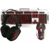 Marvo CM303 Gaming USB strieborná Klávesnica CZ/SK + mys + slúchadlá