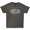 System of a Down Stretched Logo Charcoal Grey XL Tričko