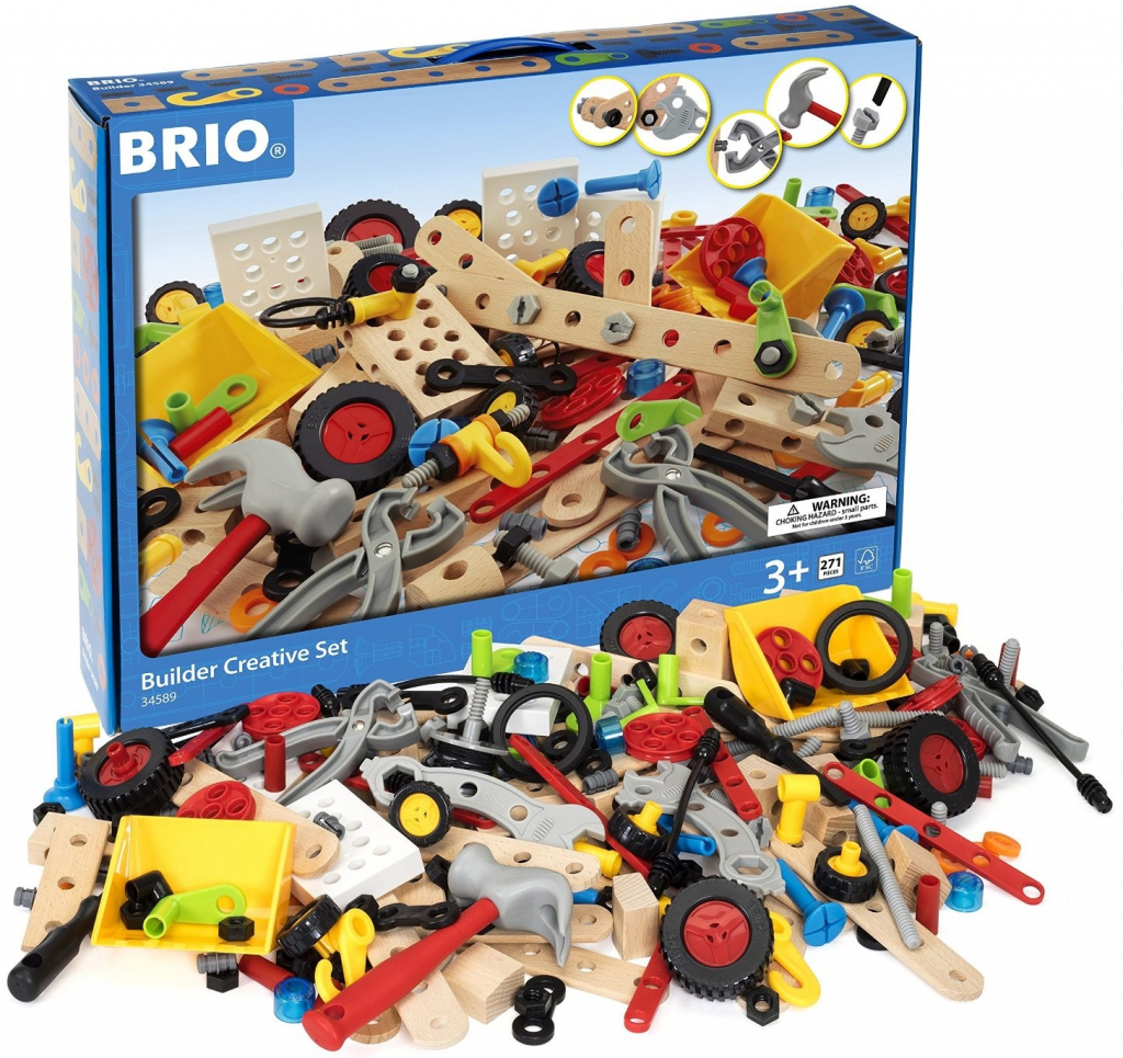 BRIO Builder Kreatívny stavebný set 270 ks