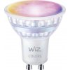 WiZ 8720169076723 LED En.trieda 2021 F (A - G) GU10 klasická žiarovka 4.7 W teplá až chladná biela, RGBW 2 ks; 8720169076723